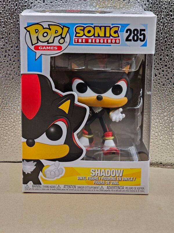 Funko Pop! Sonic The Hedgehog Shadow #285 Common