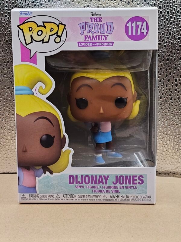 2021 Funko Pop! Disney- The Proud Family- DIJONAY JONES #1174